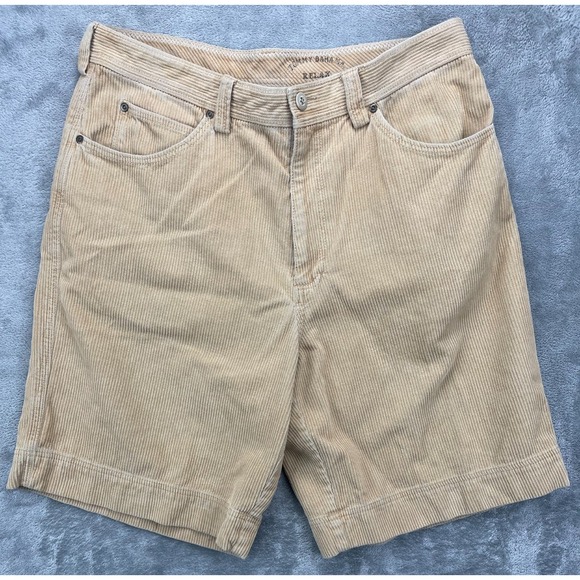 Tommy Bahama Relax Men's Corduroy Shorts Size 34 Beige Silk Blend - Picture 1 of 10